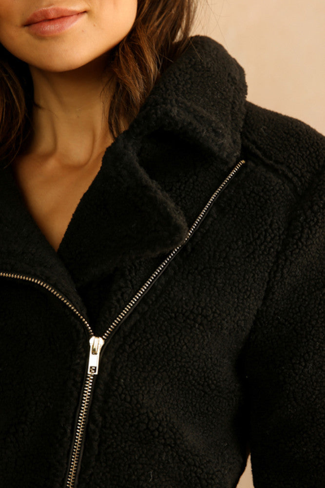 Greetings From California Jacket Black-Roy Dress