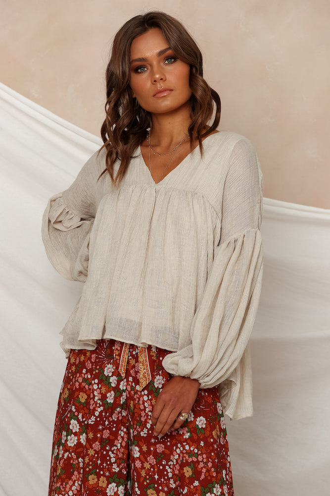 Ashmount Top Beige-Roy Dress