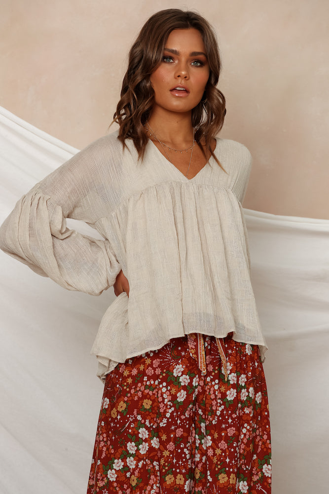 Ashmount Top Beige-Roy Dress