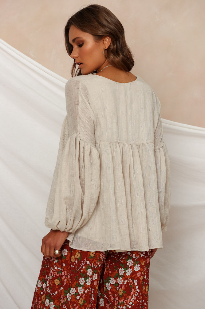 Ashmount Top Beige-Roy Dress