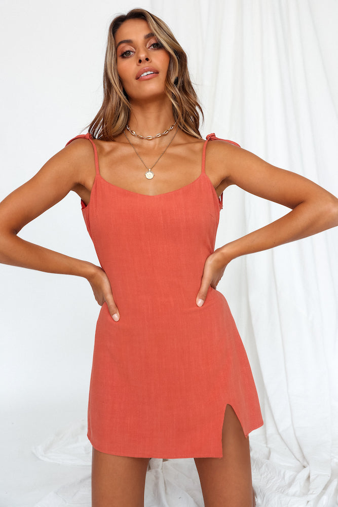 Cool Classic Dress Rust-Roy Dress