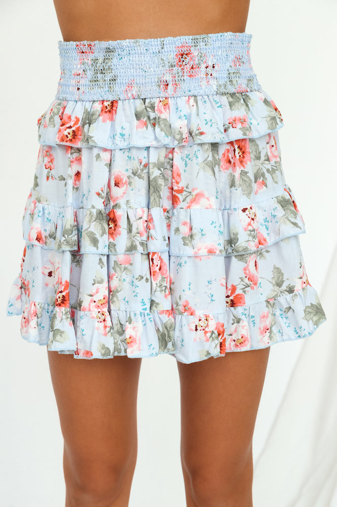 JAASE Artie Mini Skirt Blue-Roy Dress