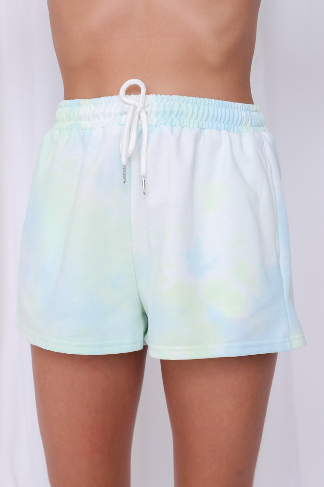 Cut Scene Shorts Green-Roy Dress