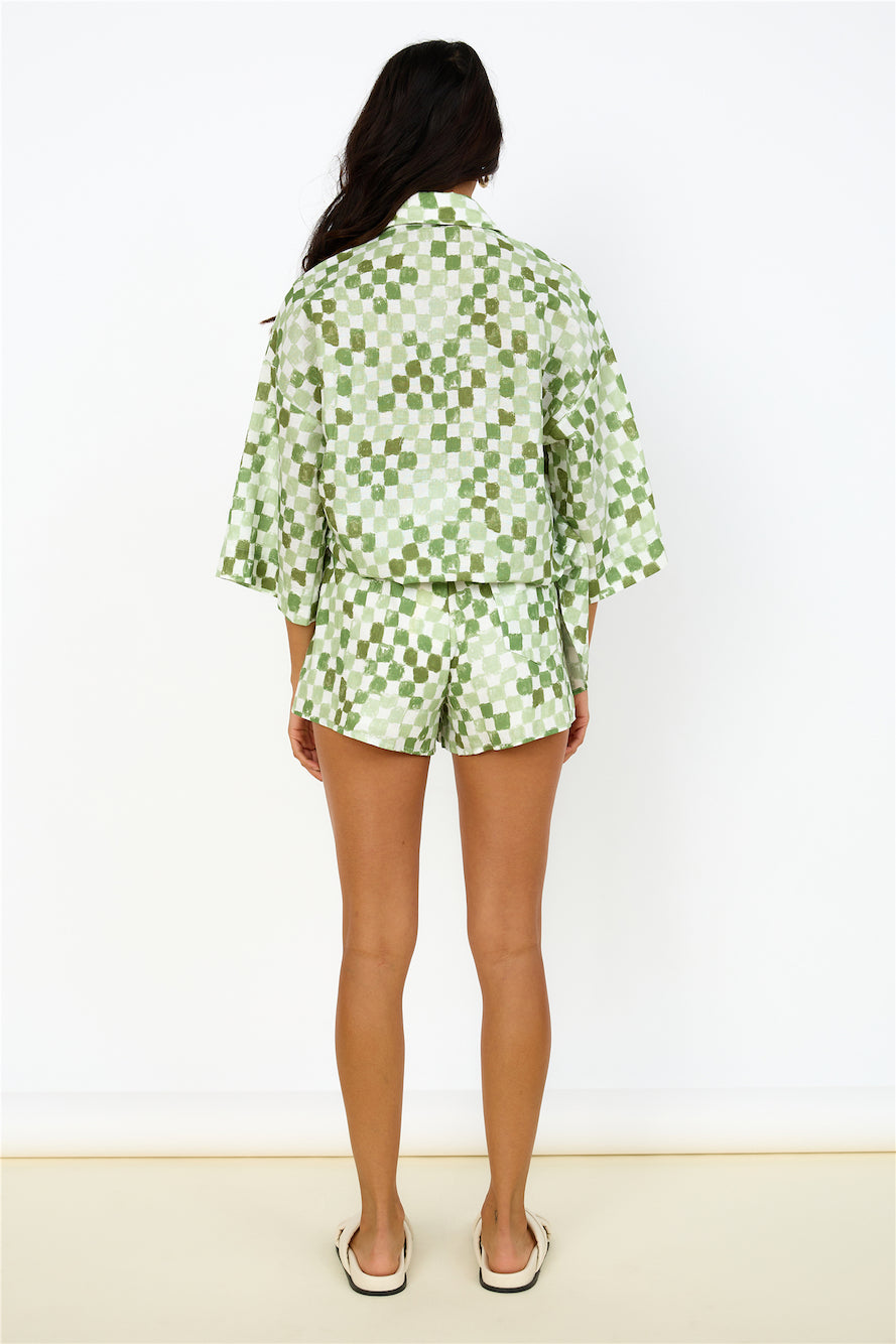 CHARLIE HOLIDAY Harlow Shirt Checkerboard-Roy Dress