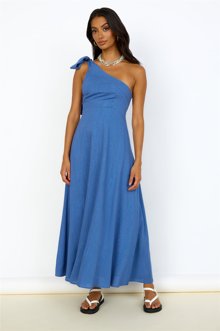 Fantasy Of Mine Maxi Dress Blue-Roy Dress