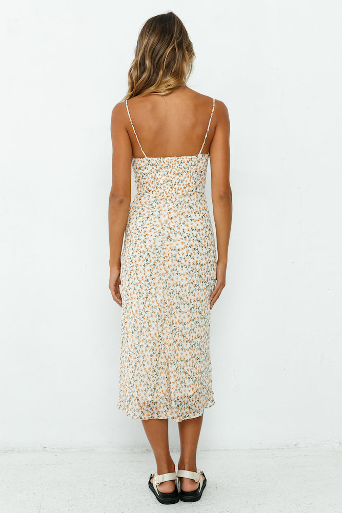 Thinking About You Midi Dress-Roy Dress