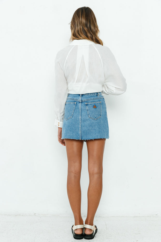 ABRAND A A Line Skirt Walkin On-Roy Dress