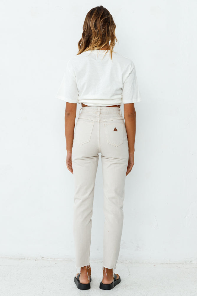 ABRAND A94 High Slim Jeans Stone-Roy Dress