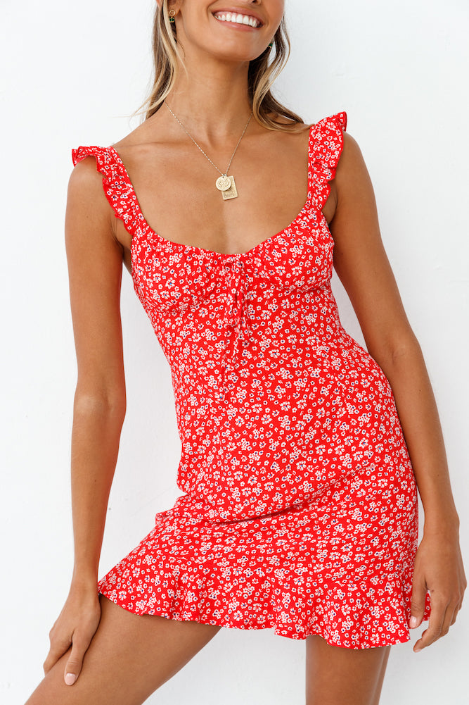 Glory Is Yours Dress Red-Roy Dress