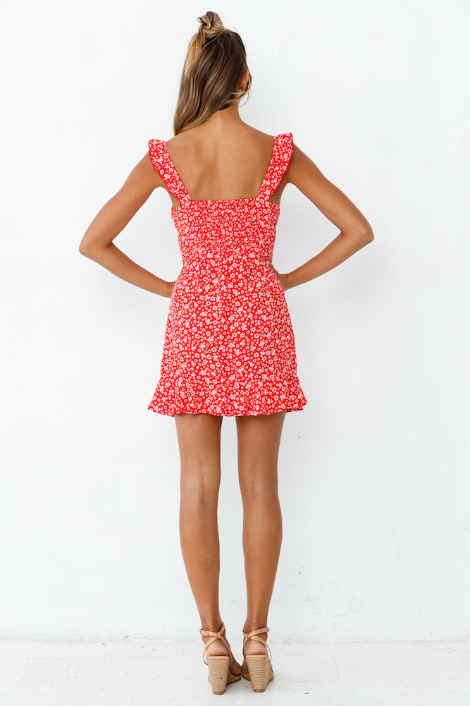 Glory Is Yours Dress Red-Roy Dress