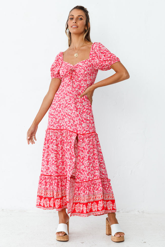 Amber And Honey Maxi Dress-Roy Dress