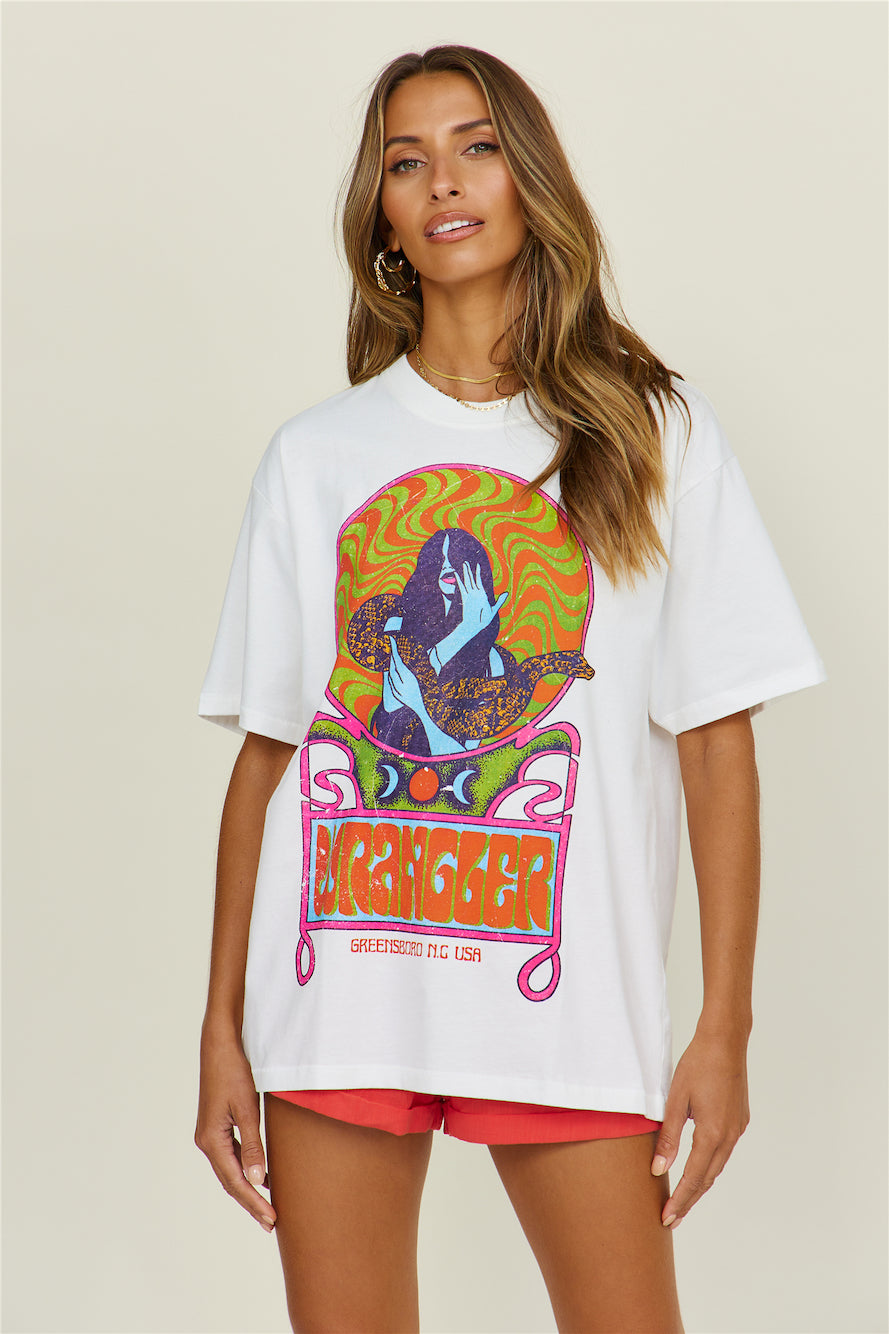 WRANGLER Serpent Muse Tee White-Roy Dress