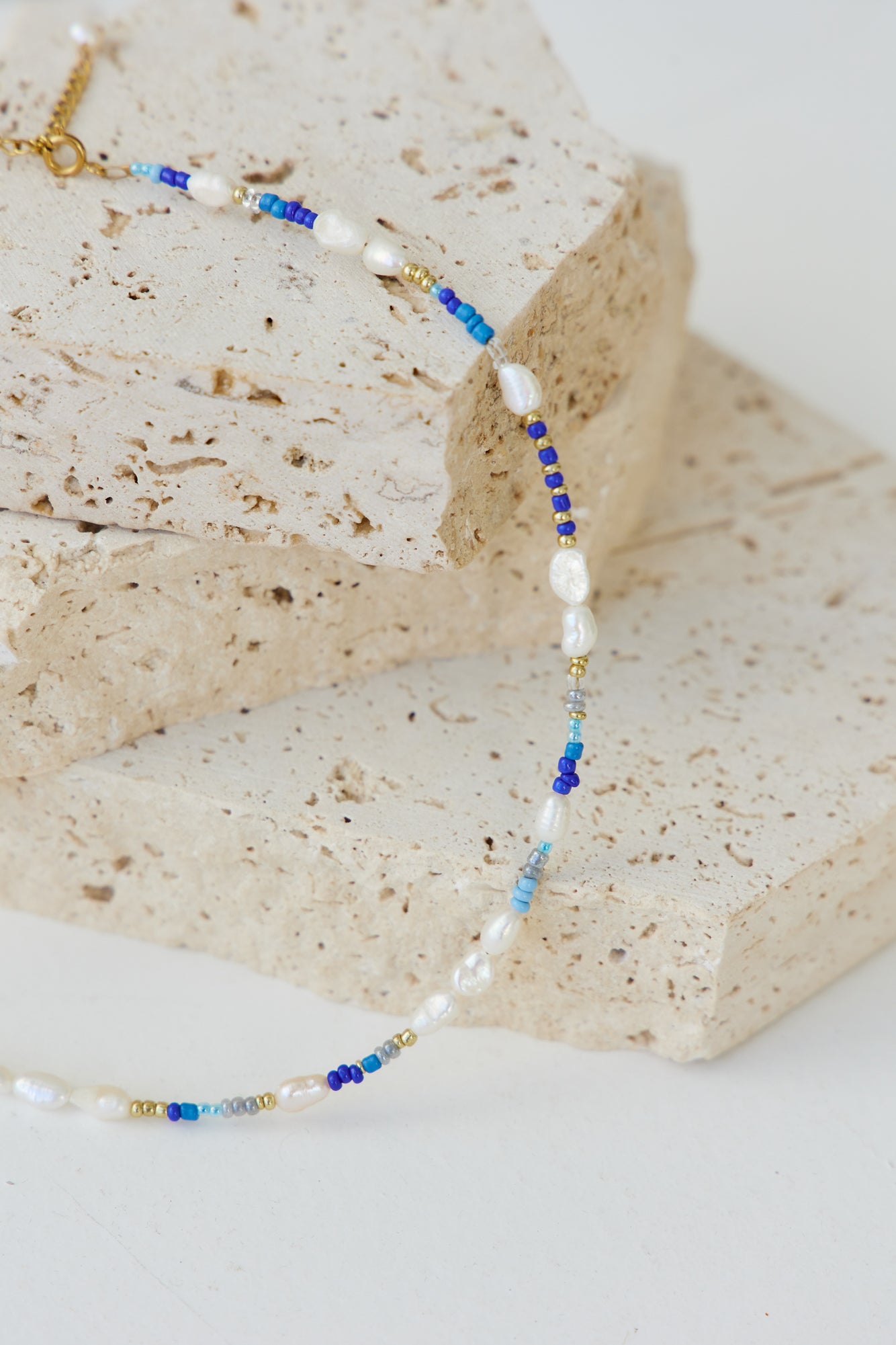 18k Gold Plated Drifting Seas Necklace-Roy Dress