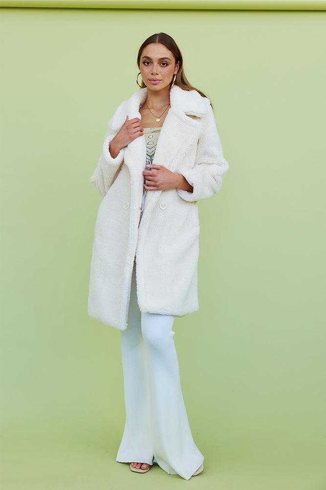 Luvie Coat White-Roy Dress