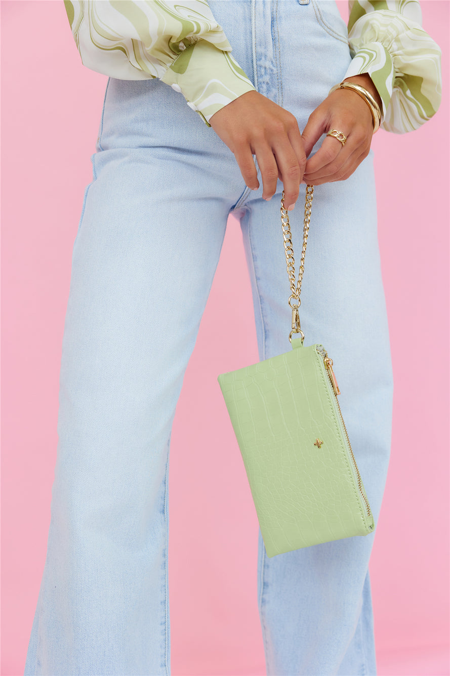 PETA + JAIN Boston Pouch Avo Croc-Roy Dress