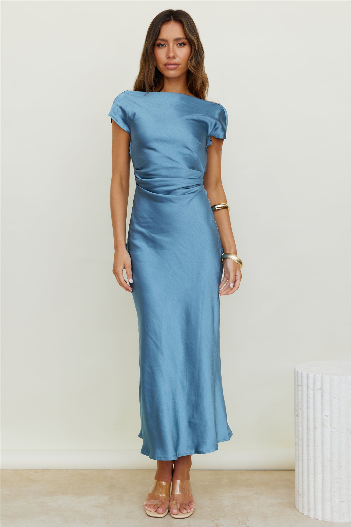 Siren Melody Maxi Dress Blue-Roy Dress