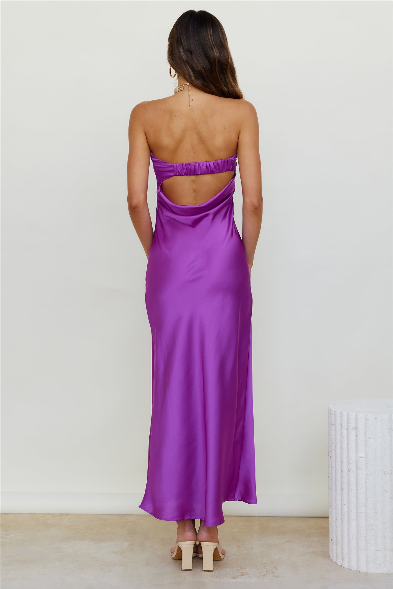 Acadia Maxi Dress Purple-Roy Dress