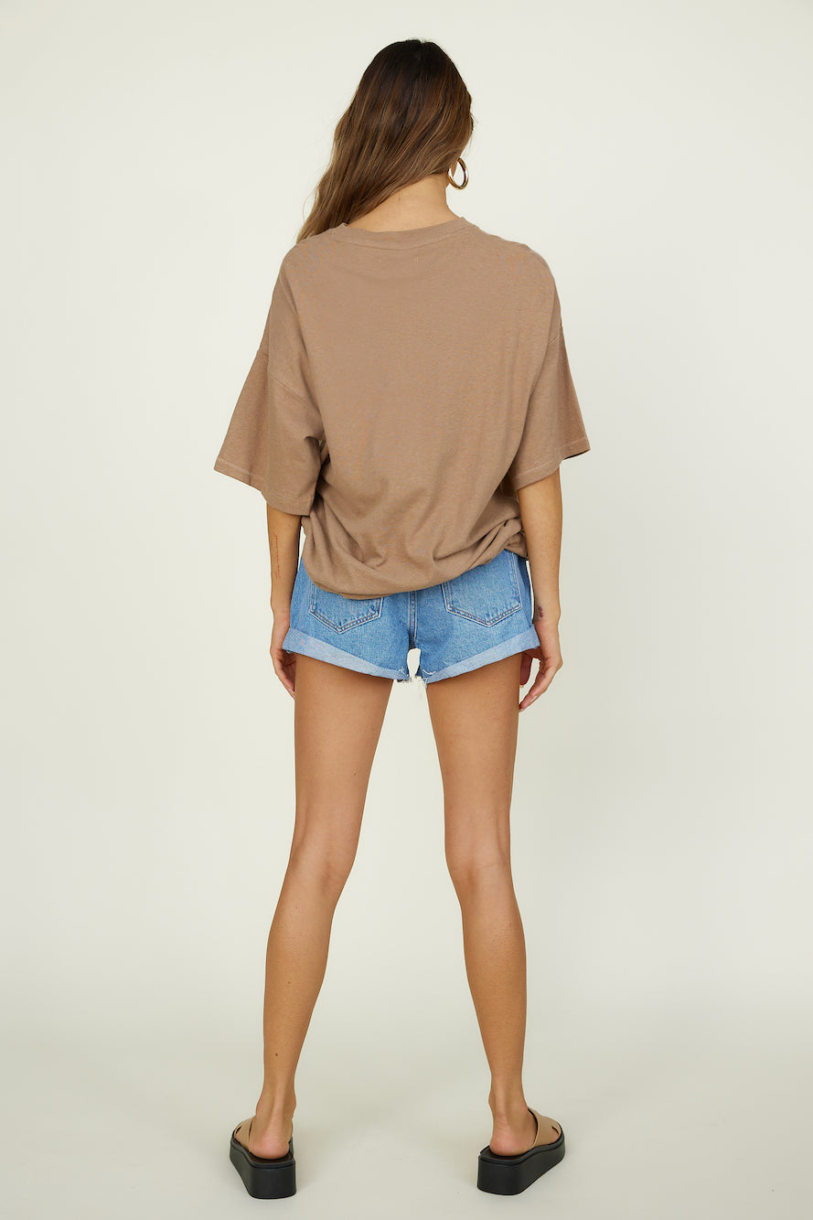 ABRAND A Slouch Shorts Georgia-Roy Dress