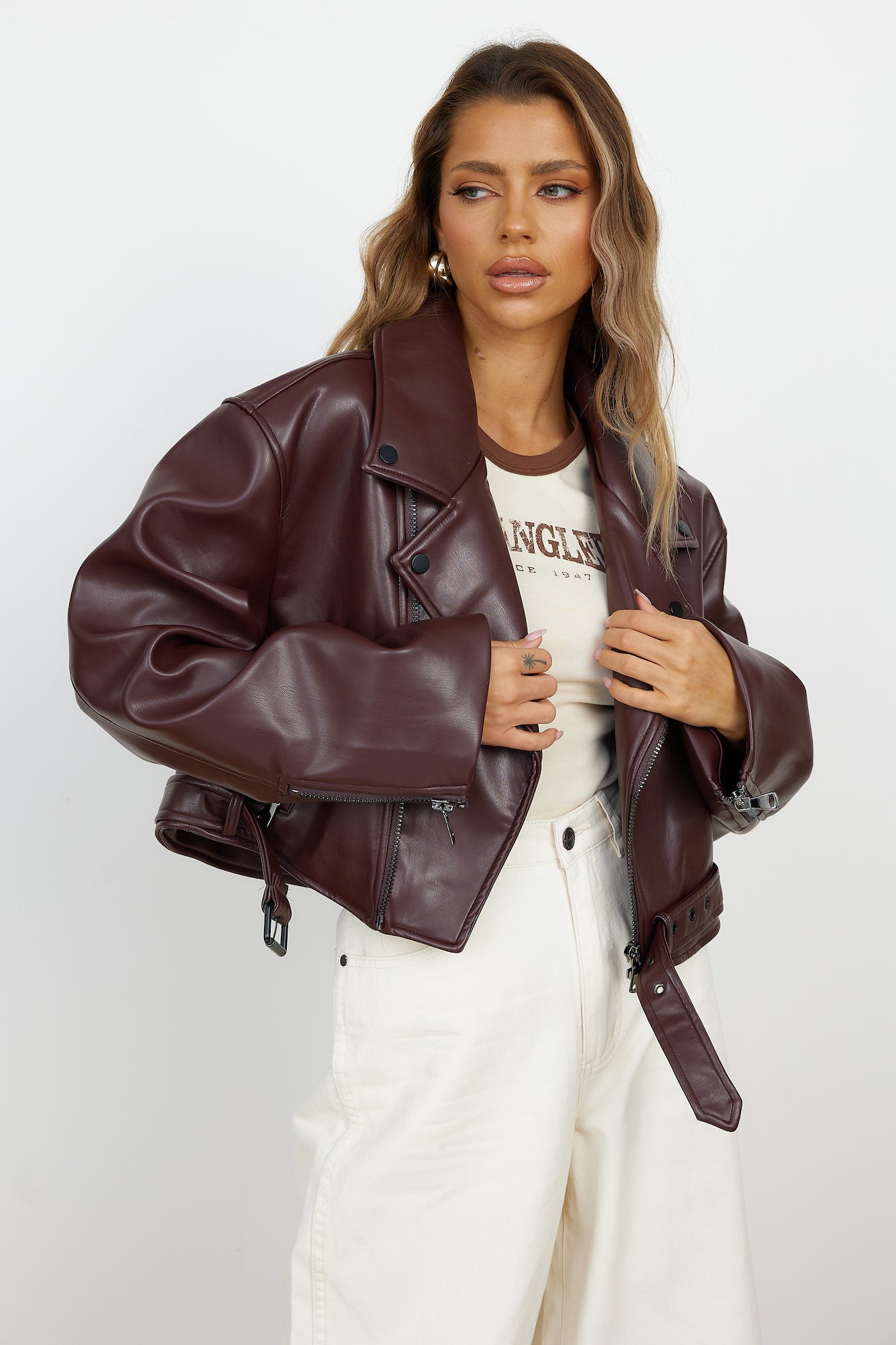 LIONESS Staten Island Jacket Mulberry-Roy Dress