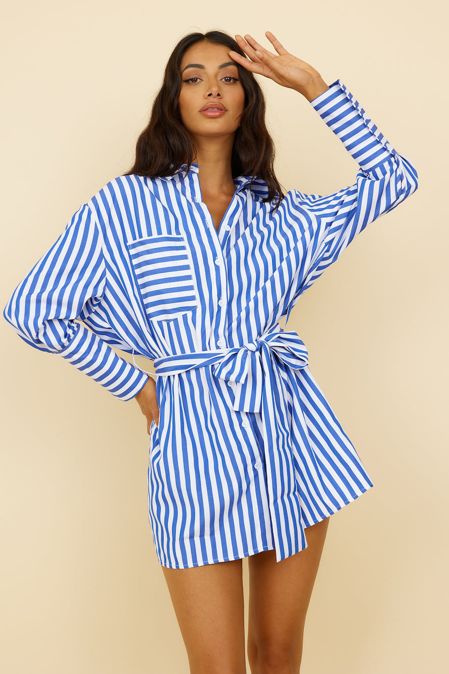 Aruba Island Dress Blue-Roy Dress