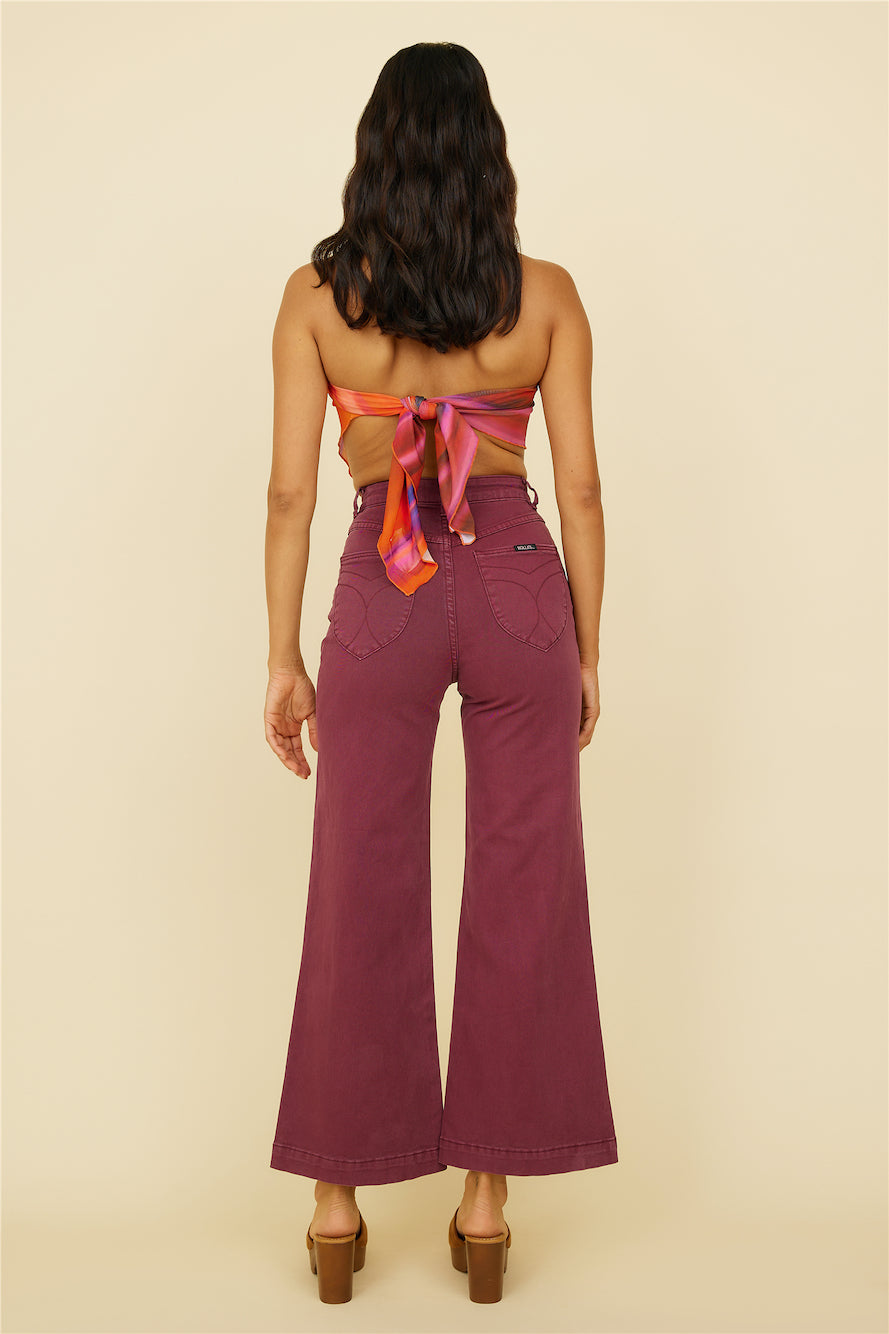 ROLLA'S Sailor Jean Mulberry-Roy Dress