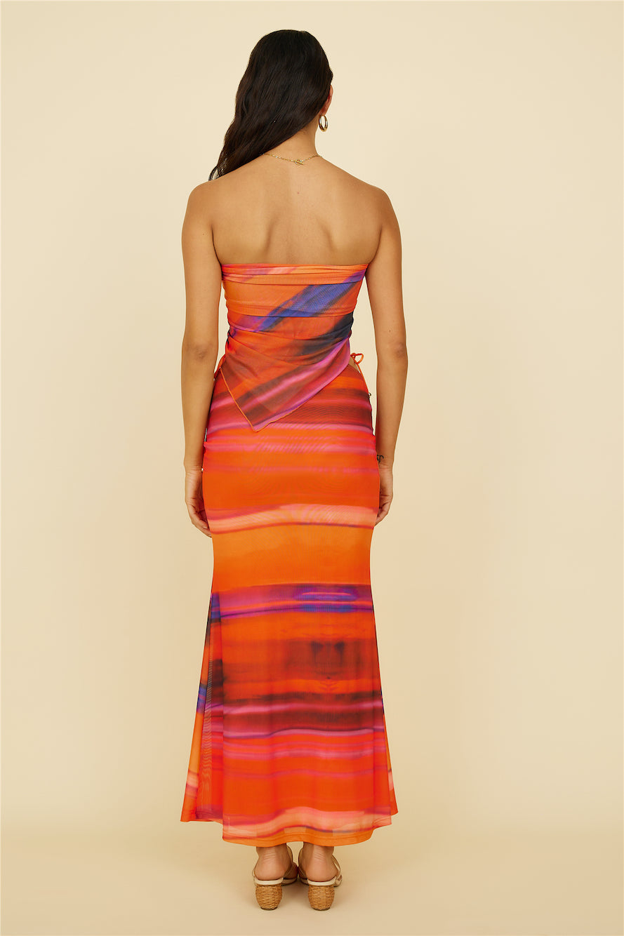 Proserpina Set Orange-Roy Dress