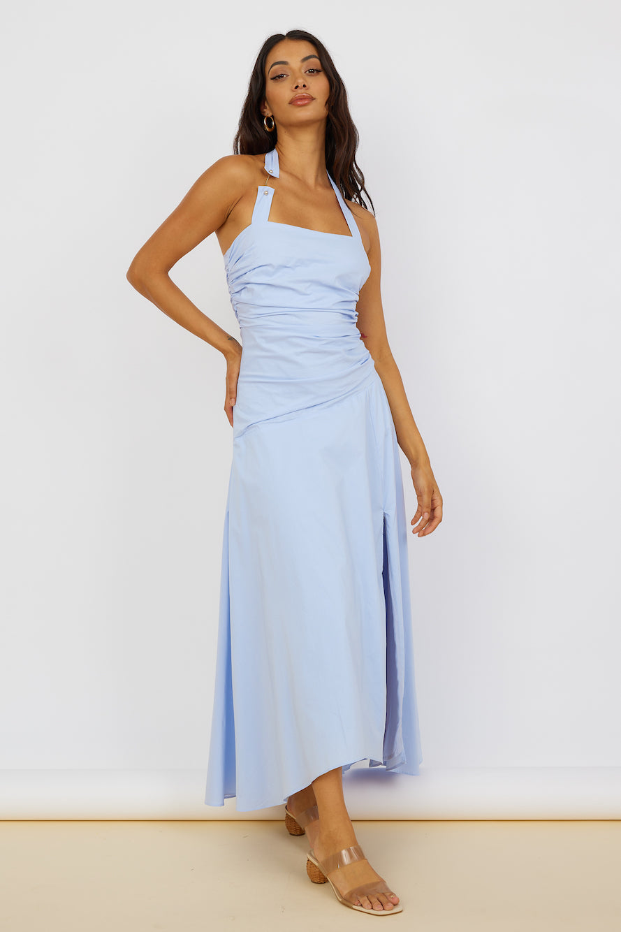 Astrological Nights Maxi Dress Blue-Roy Dress