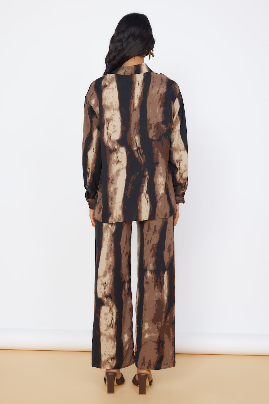 Azure Journey Set Brown-Roy Dress