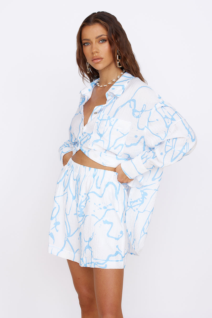 Shining Lights Set Blue-Roy Dress