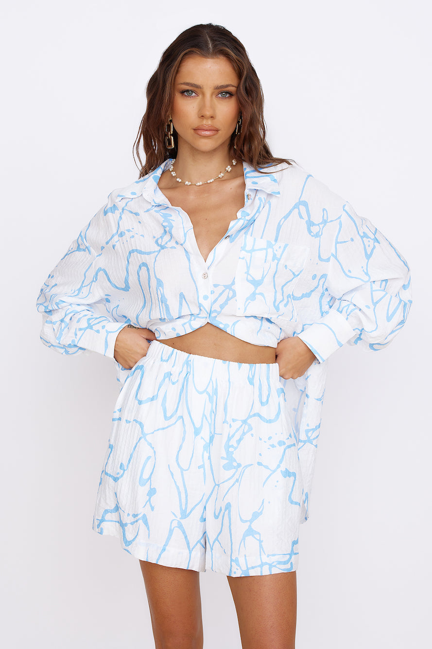 Shining Lights Set Blue-Roy Dress