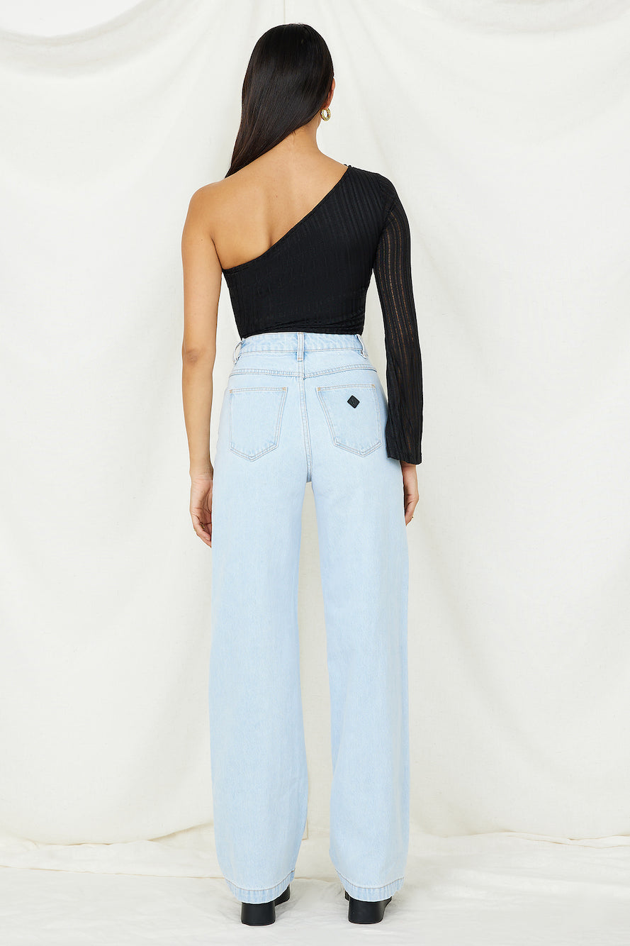 ABRAND A '94 High and Wide Jean Light Vintage Blue-Roy Dress