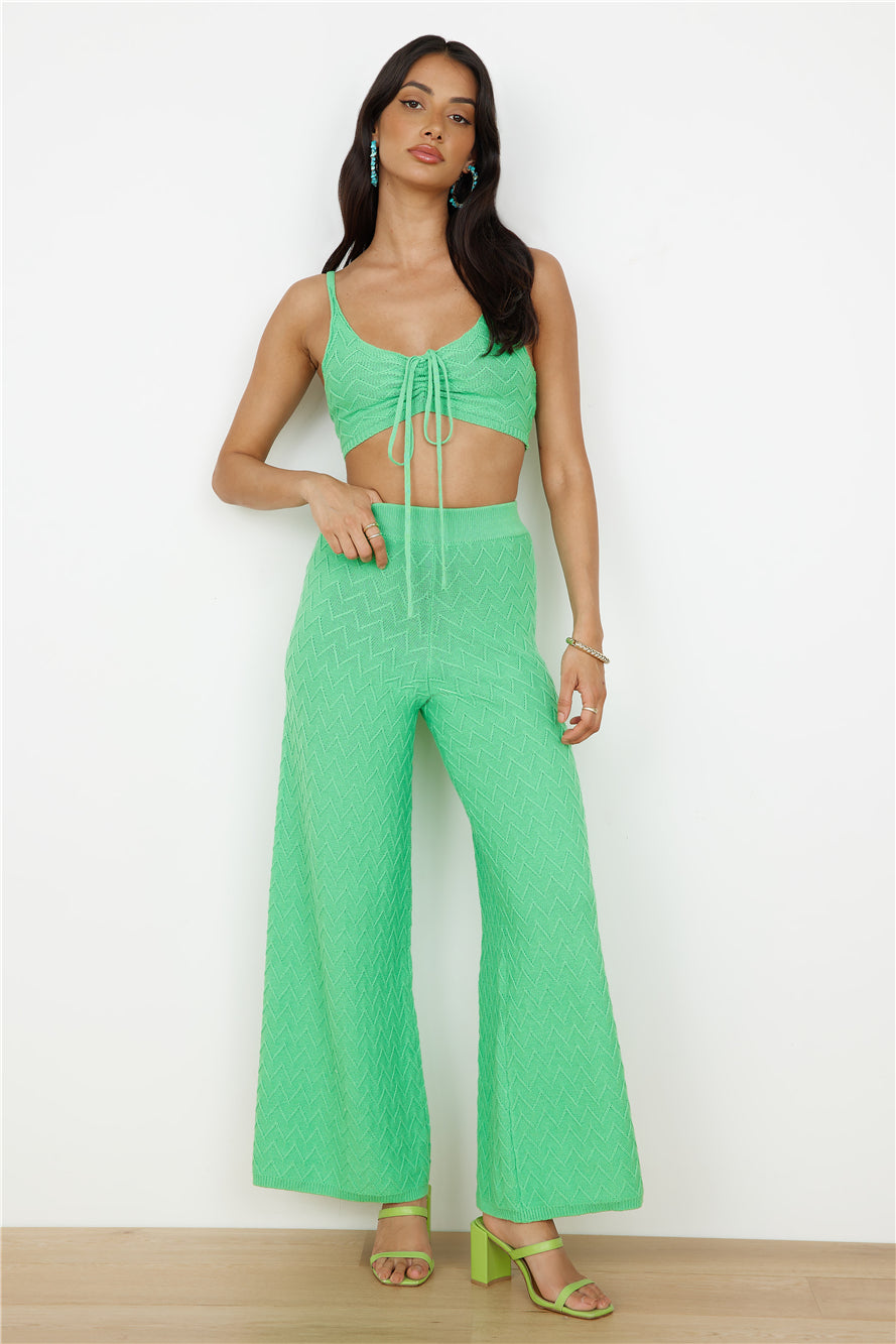 CHARLIE HOLIDAY Camila Top Green-Roy Dress