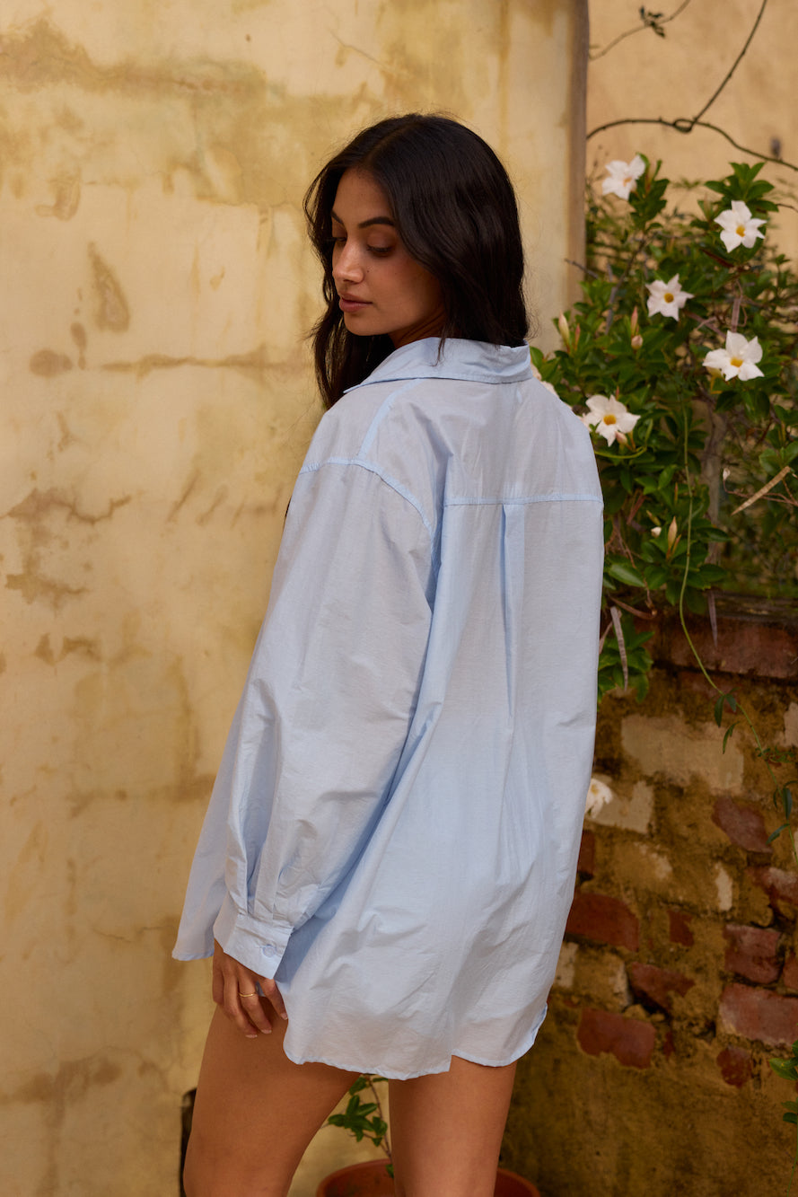 Sapphire Seas Shirt Blue-Roy Dress