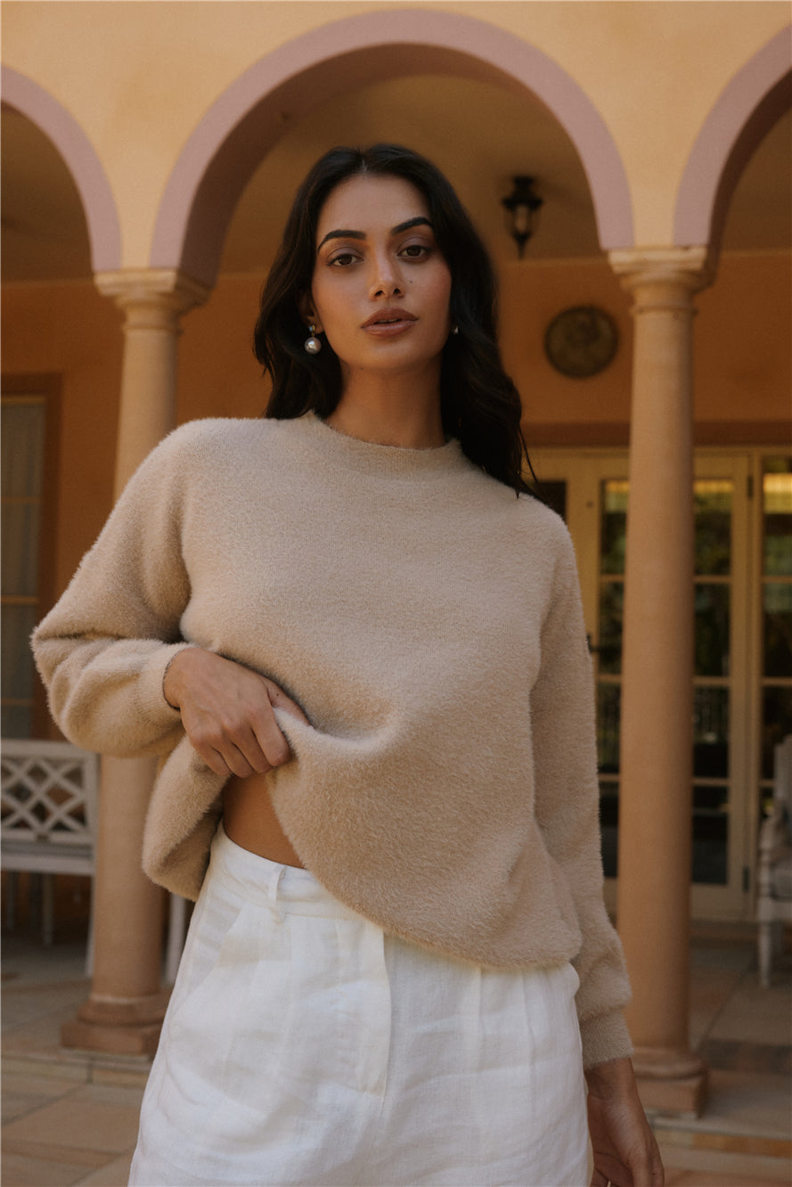 Fior Nights Jumper Mocha-Roy Dress