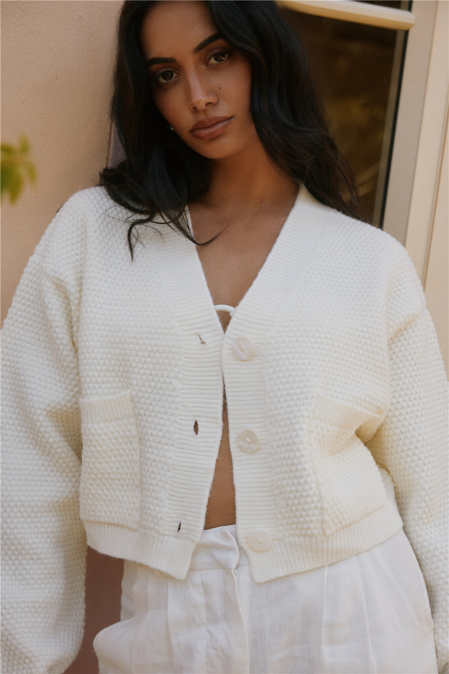 Bayview Cardigan Cream-Roy Dress