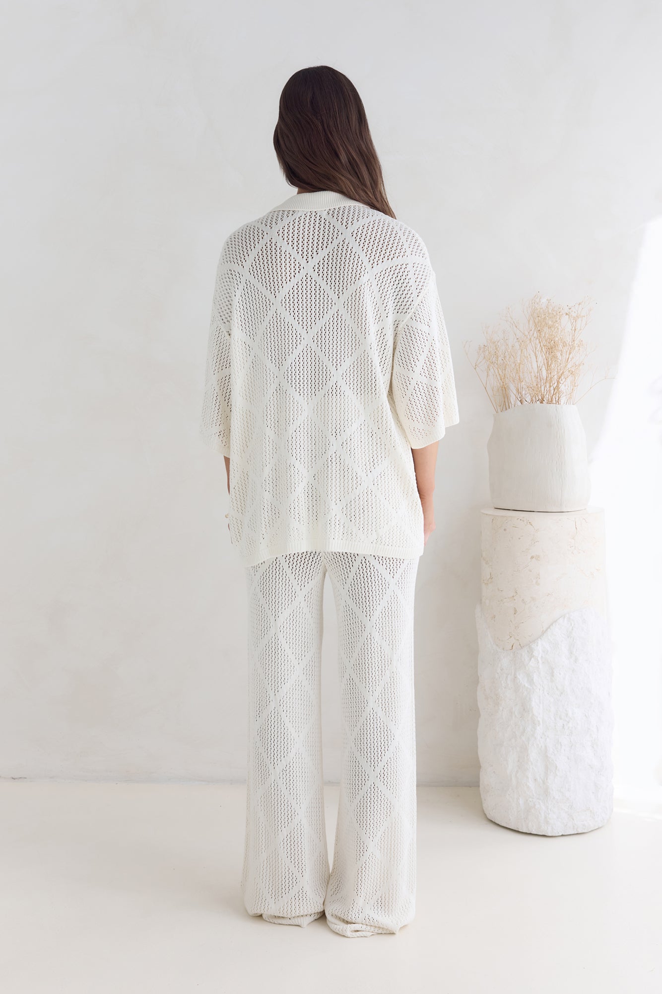 Coral Sands Top White-Roy Dress