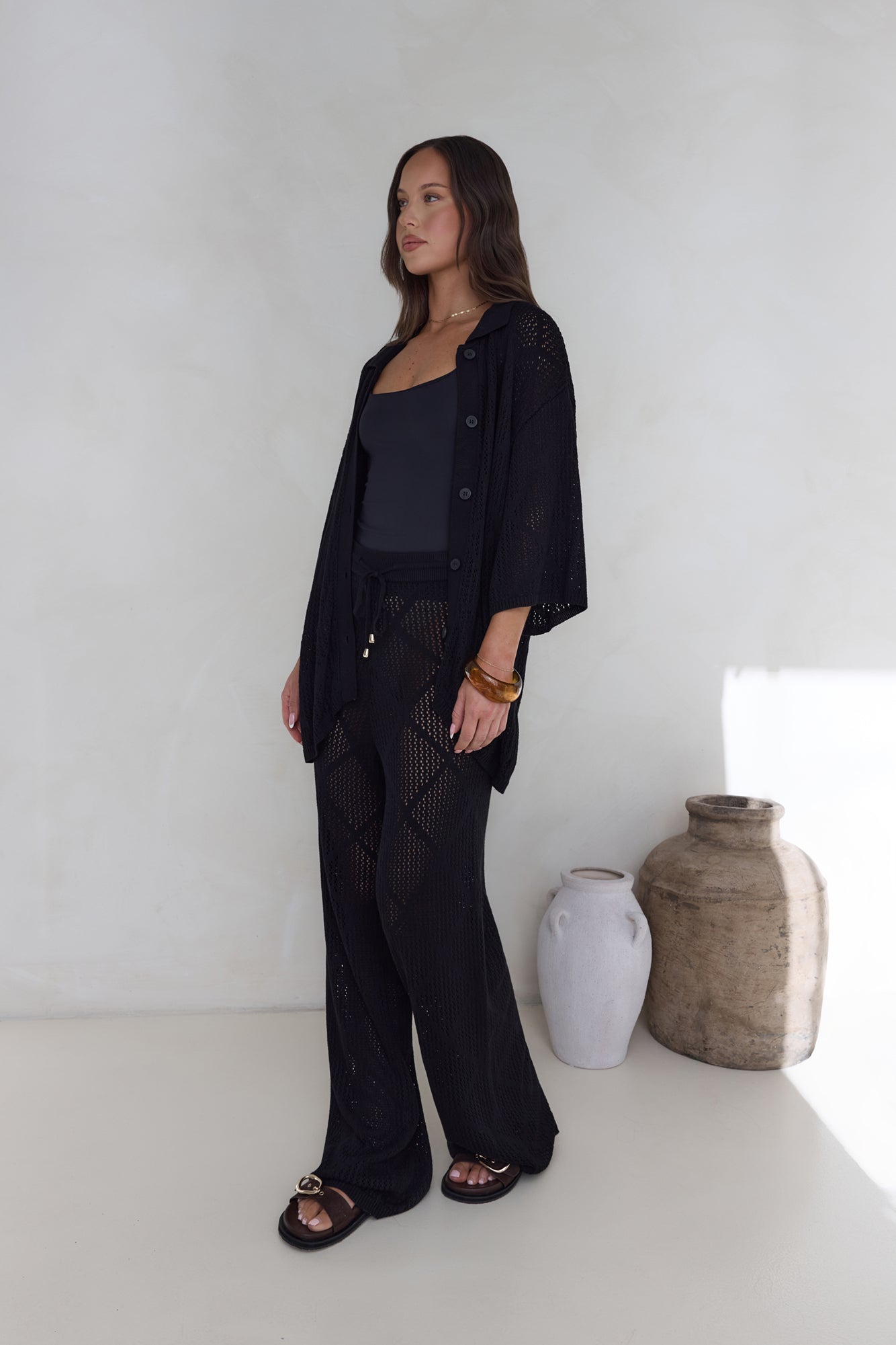 Coral Sands Pants Black-Roy Dress