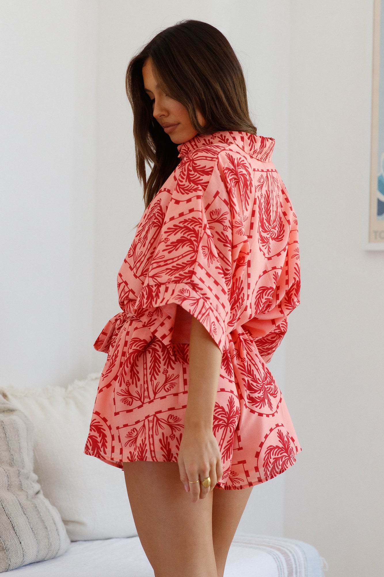 Sending Felicitations Romper Red-Roy Dress