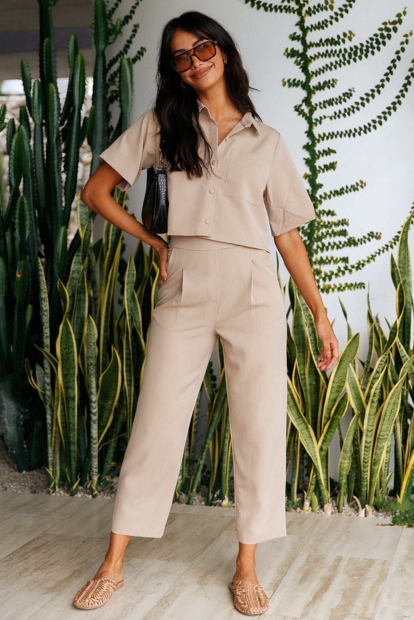 Ambitions From Above Pants Brown-Roy Dress