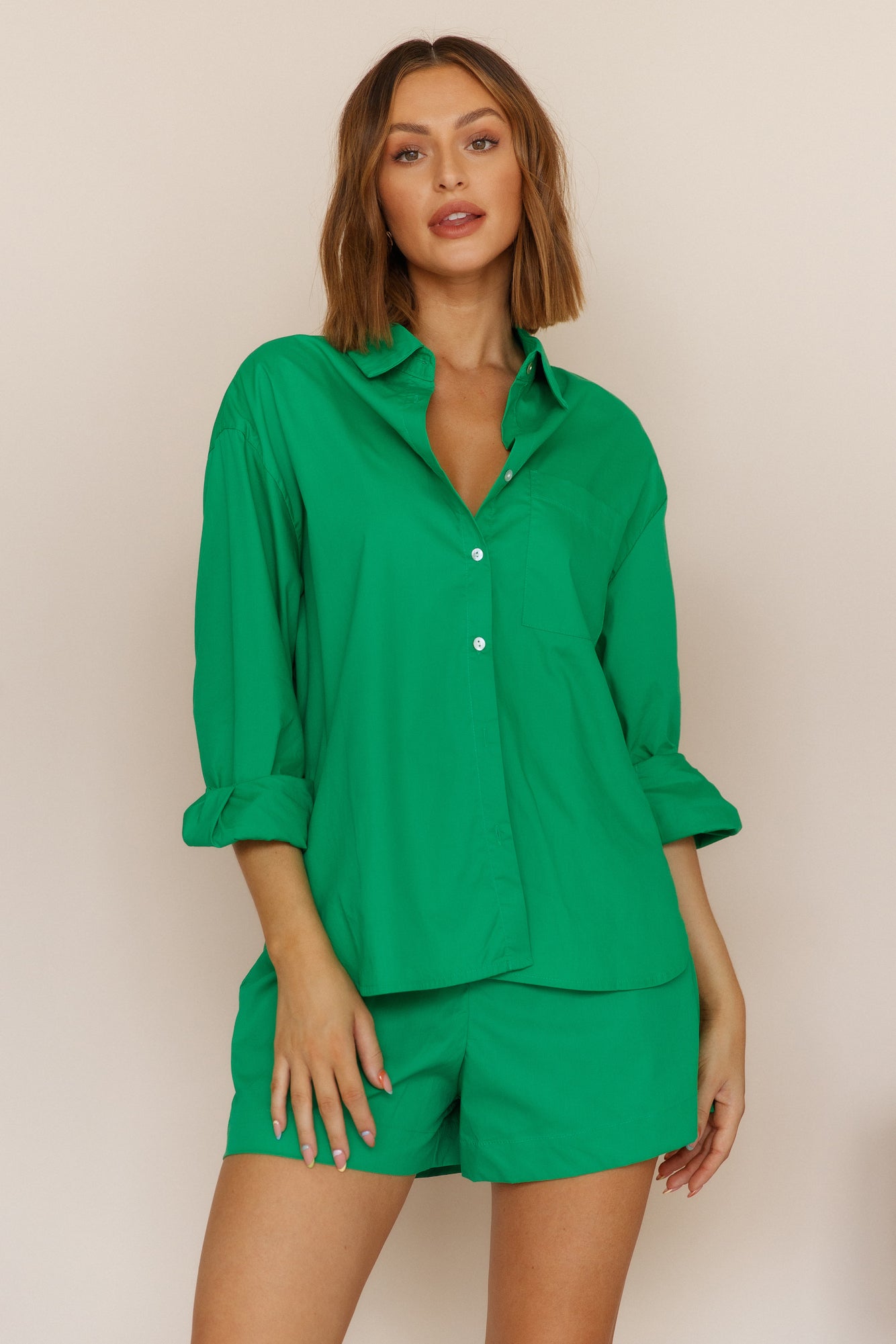 Find The Answer Set Green-Roy Dress