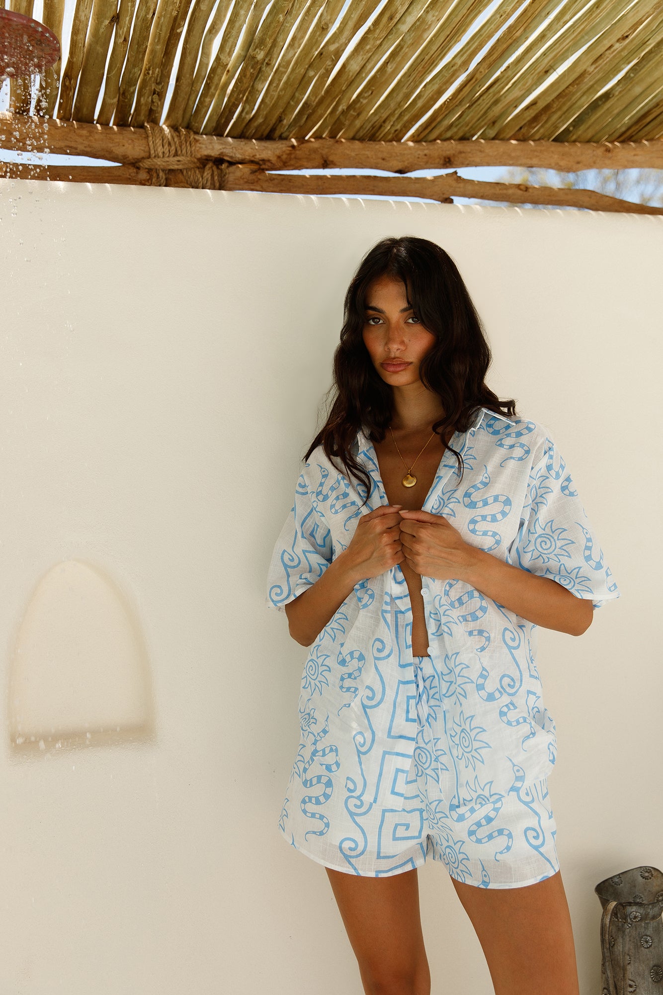 Elemental Forces Set Blue-Roy Dress