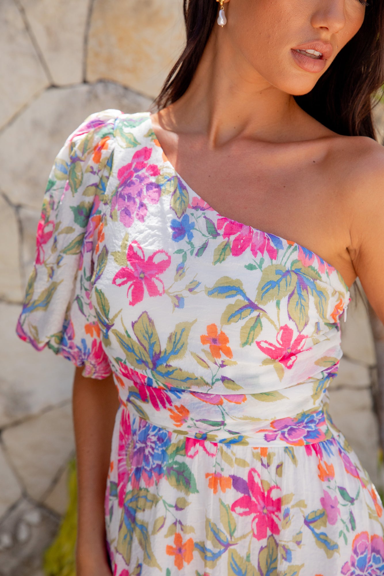 See You There Midi Dress Pink-Roy Dress