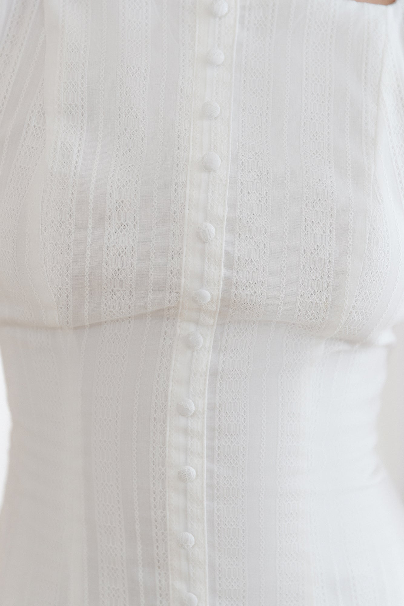 Dainty Style Mini Dress White-Roy Dress