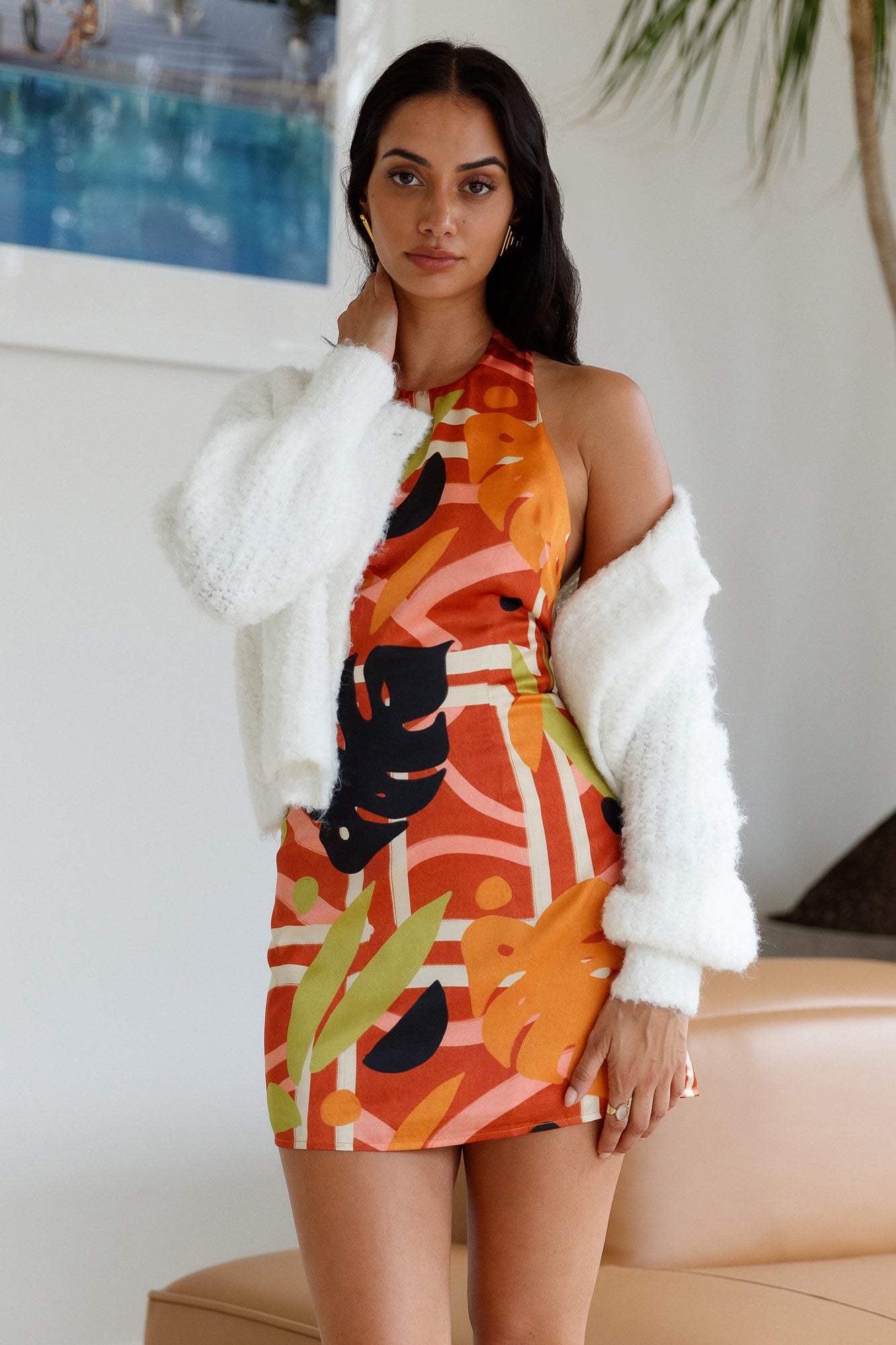 Sachi Mini Dress Sachi Print-Roy Dress