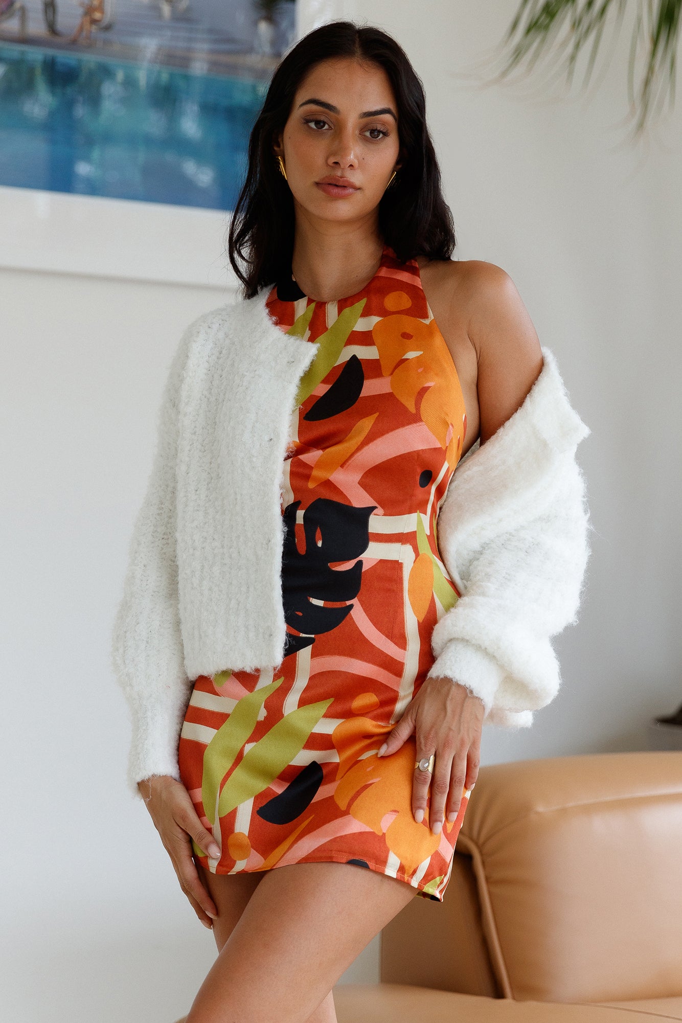 Sachi Mini Dress Sachi Print-Roy Dress