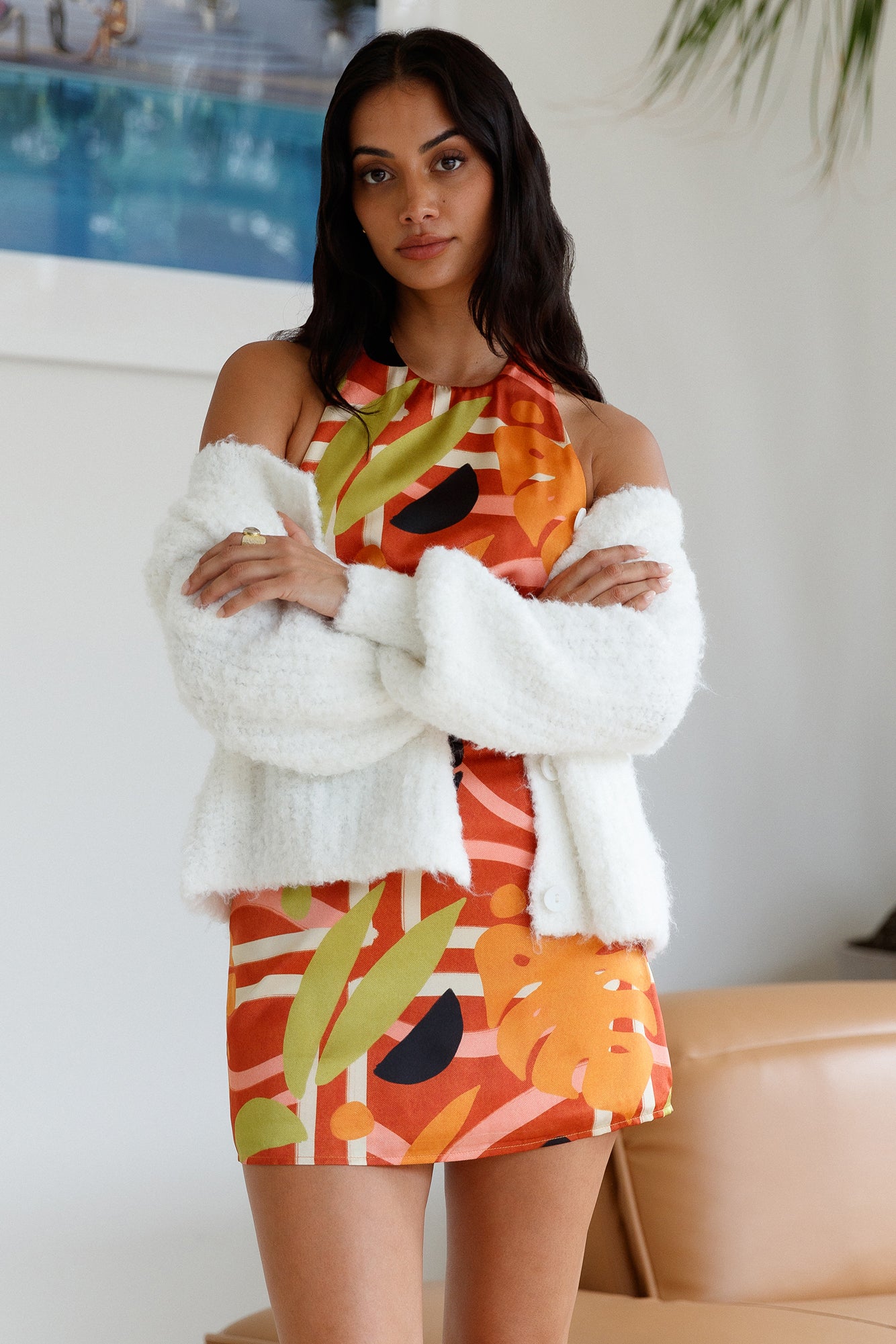 Sachi Mini Dress Sachi Print-Roy Dress