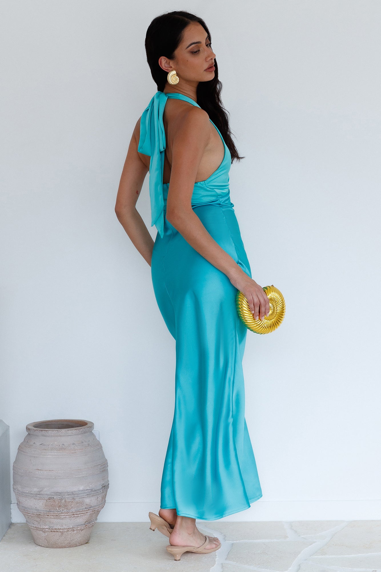 Serene Maxi Dress Sage-Roy Dress