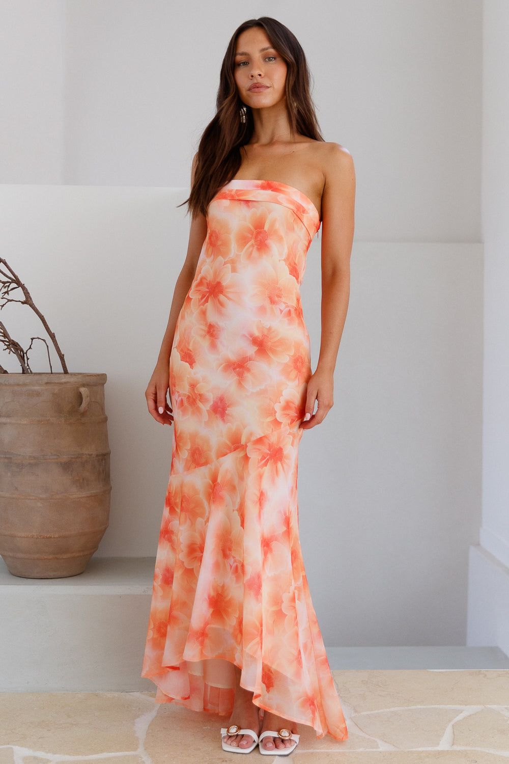 Golden Hour Glow-Roy Dress