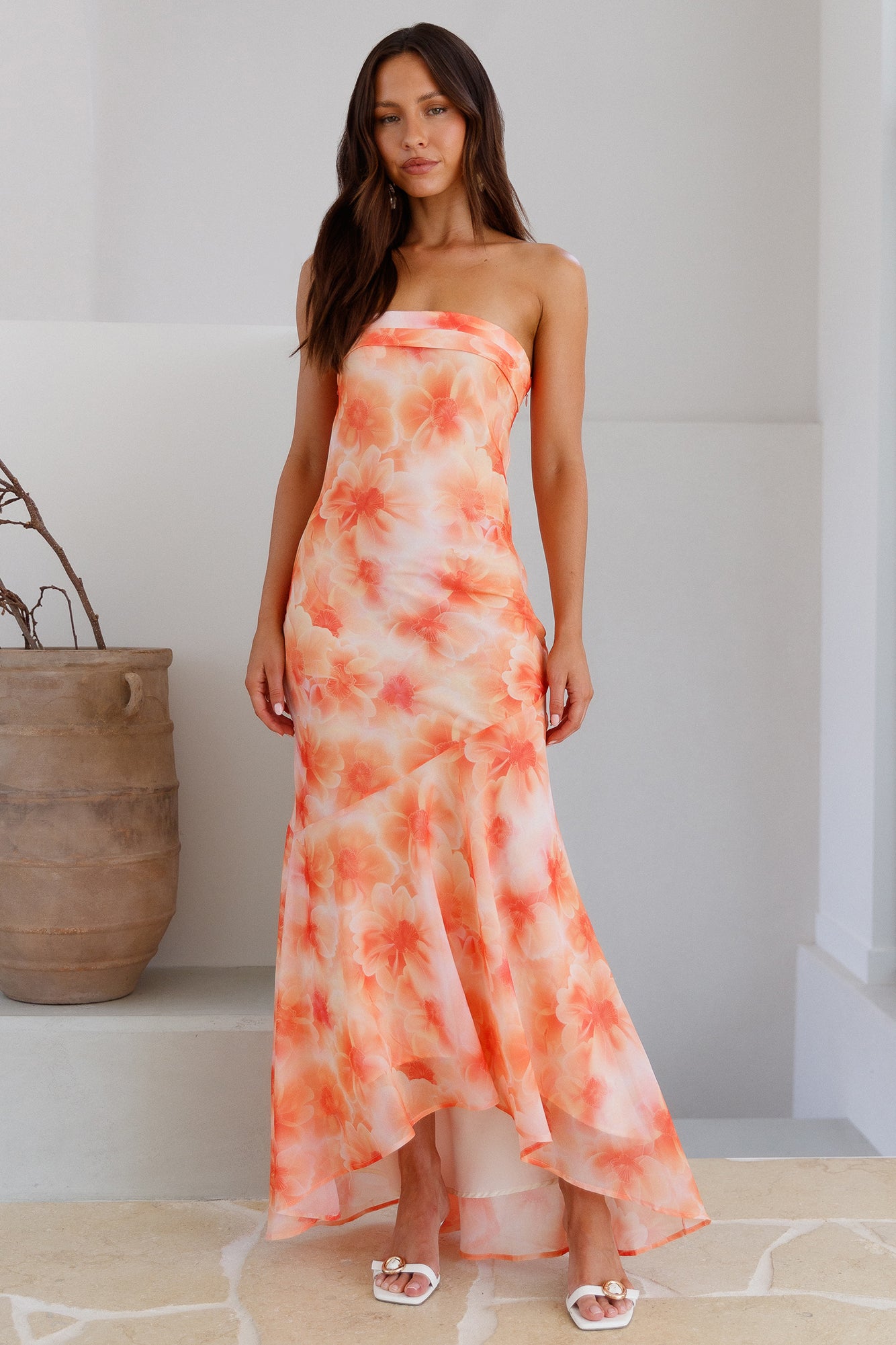 Golden Hour Glow-Roy Dress