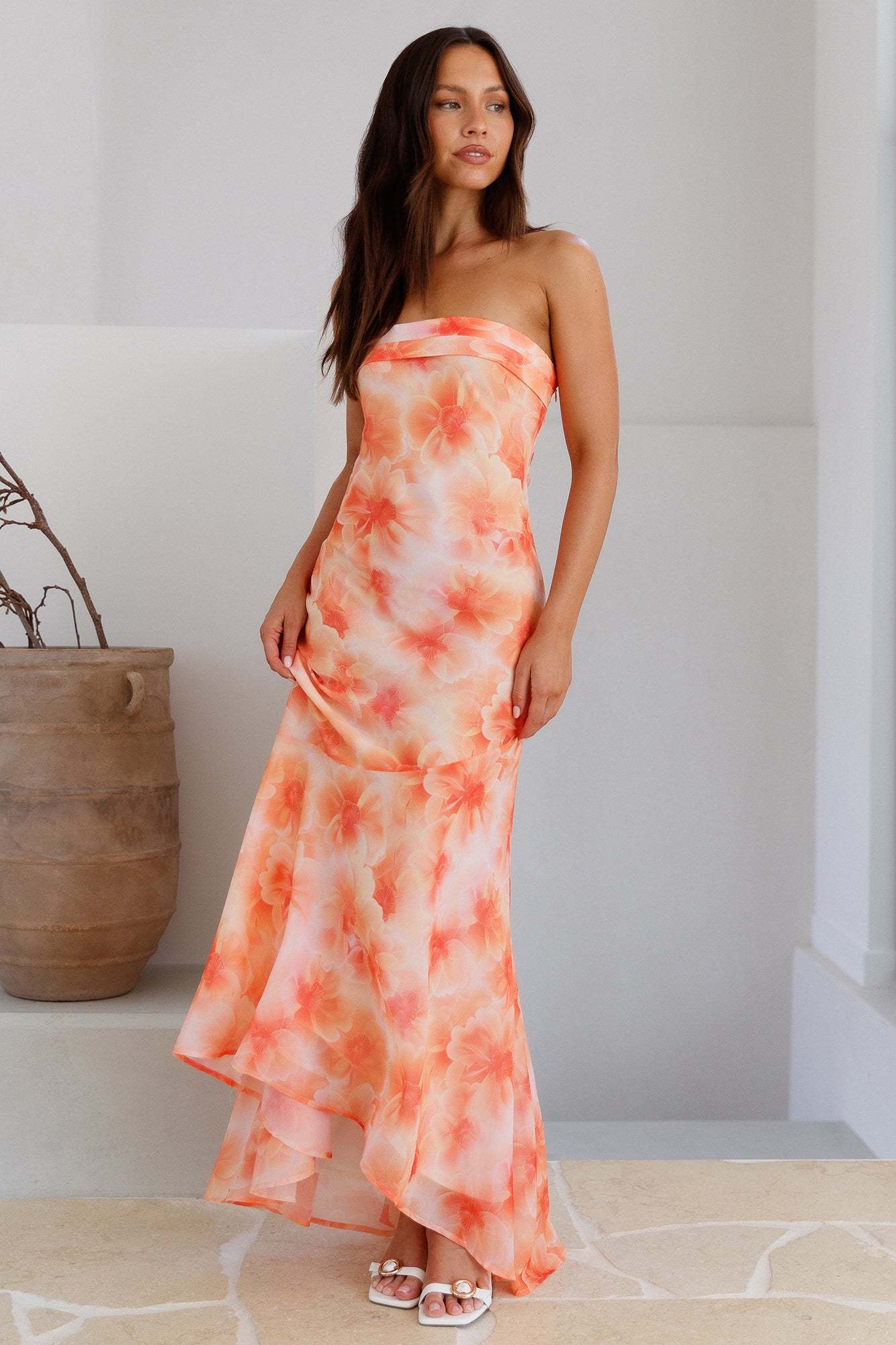 Golden Hour Glow-Roy Dress